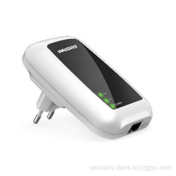 200Mbps Wireless Mini Powerline Adapter Starter Kit with Plug-and-play Function